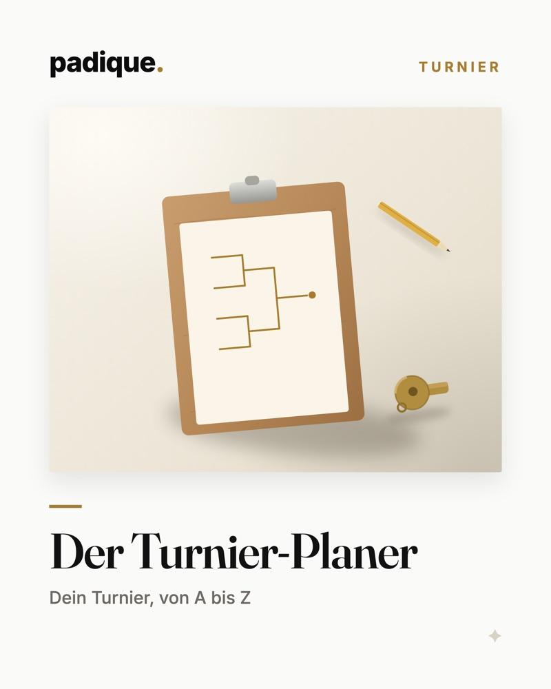 Turnier-Planer — Produkt-Cover